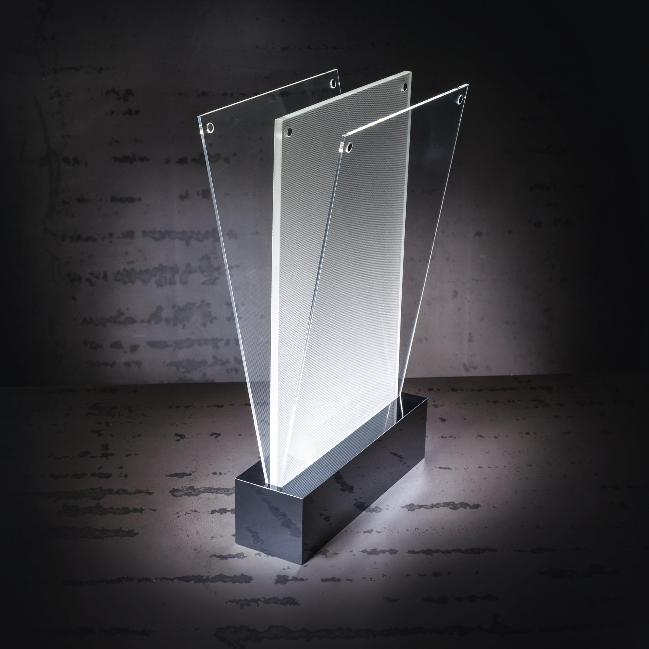 sigel-led-tischaufsteller-luminous-din-lang-acryl-mit-schwarzem-sockel image 3