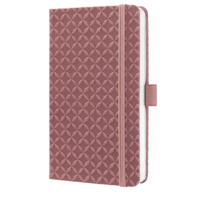 sigel-jolie-notizbuch-a6-liniert-hardcover-dunkelrot image 1