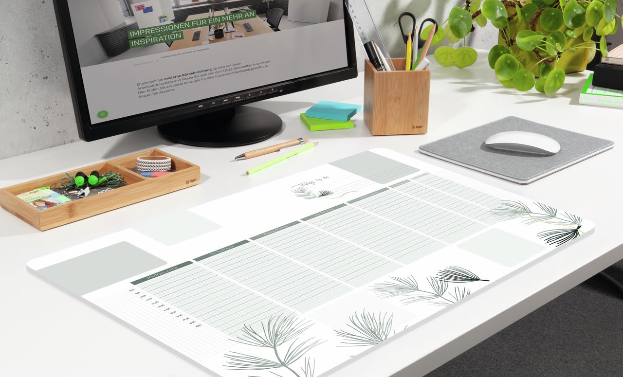 sigel-papier-schreibtischunterlage-din-a2-wochenplan-undatiert-30-blatt image 4