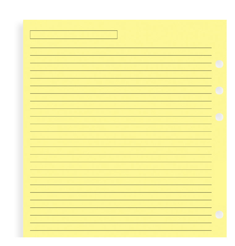 filofax-notizpapier-a5-gelb-liniert-20-blatt image 4