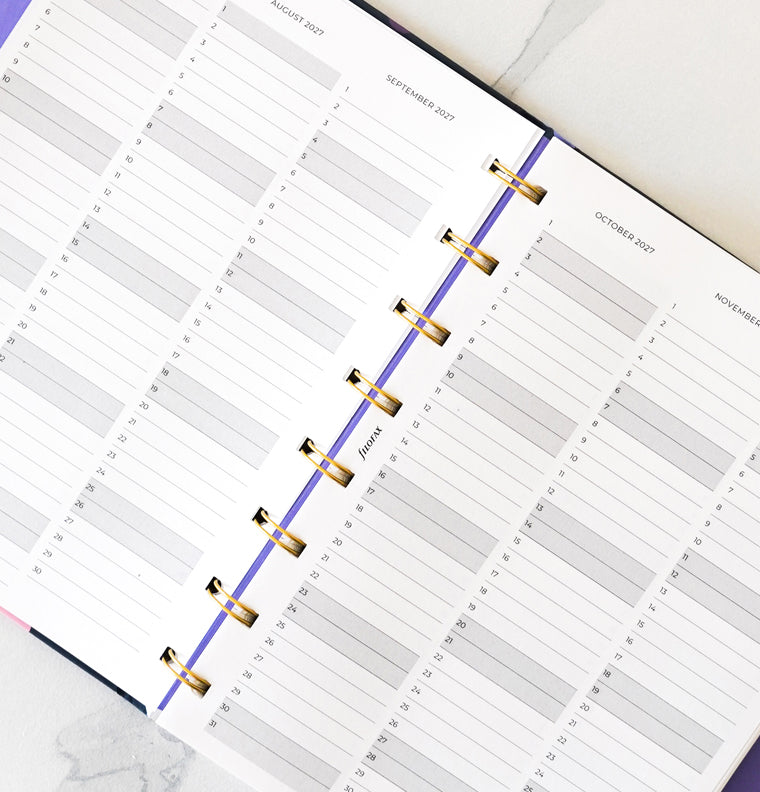 filofax-ultimate-life-companion-planner-a5-bloom-deep-teal-2027 image 5