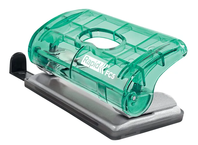 esselte-rapid-mini-locher-colour-breeze-gr-n-2-fach-locher-f-r-10-blatt-5001331 image 1