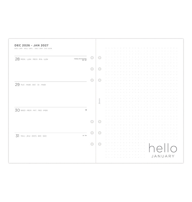 filofax-minimal-kalendereinlage-1-woche-2-seiten-a5-2027 image 6