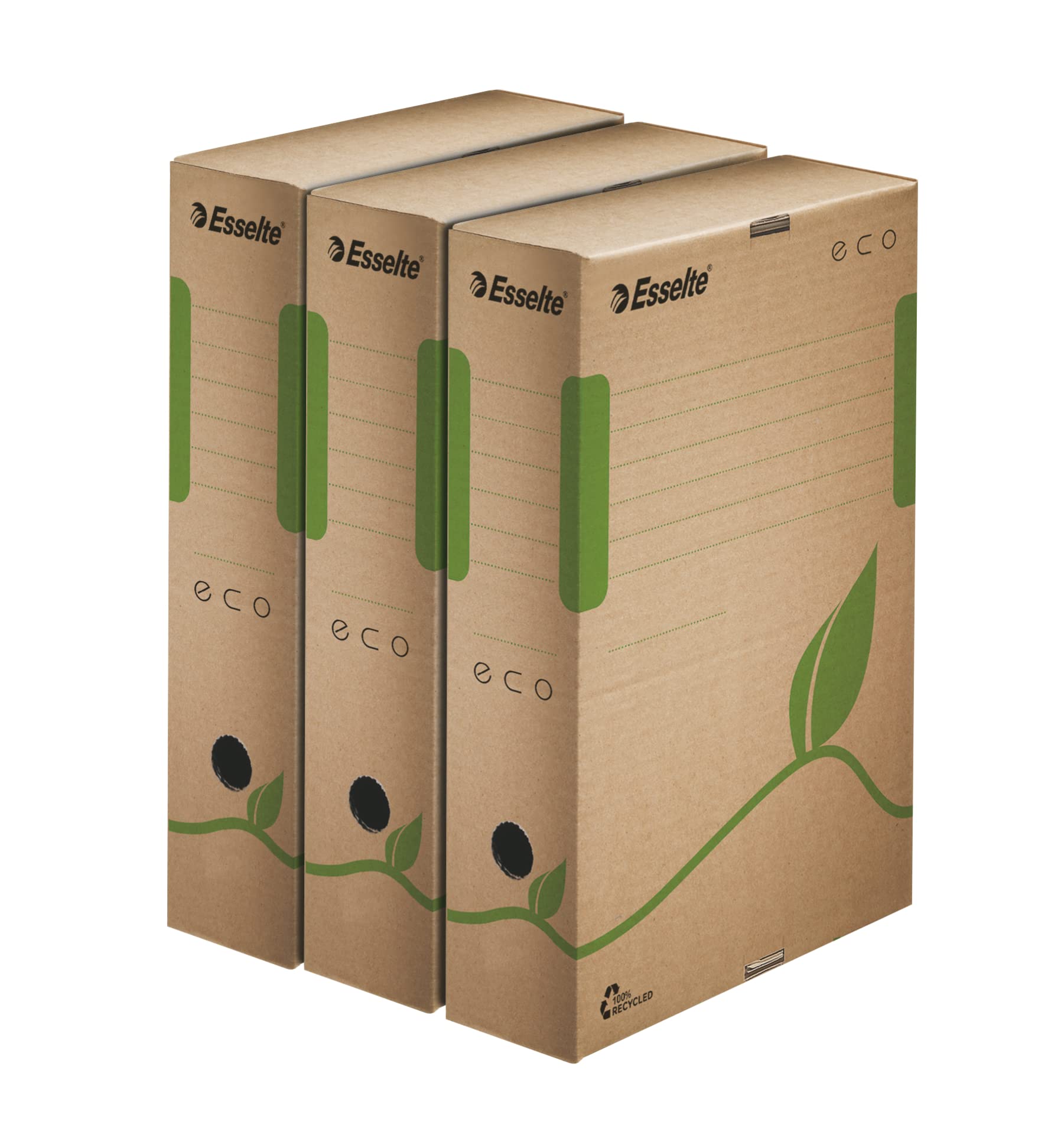 esselte-eco-archiv-schachtel-a4-80-mm-r-cken-100-recycelte-wellpappe-25-st-ck-na image 4