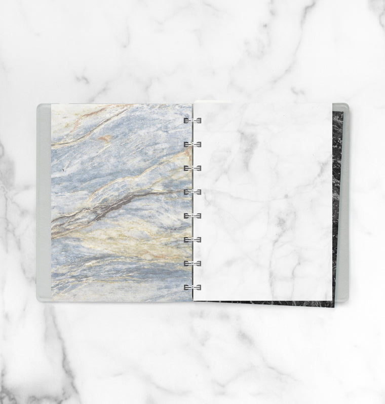 filofax-notebook-einlagen-marble-a5-blanko image 3