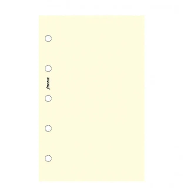 filofax-notizpapier-cotton-cream-blanko-mini-20-blatt image 1
