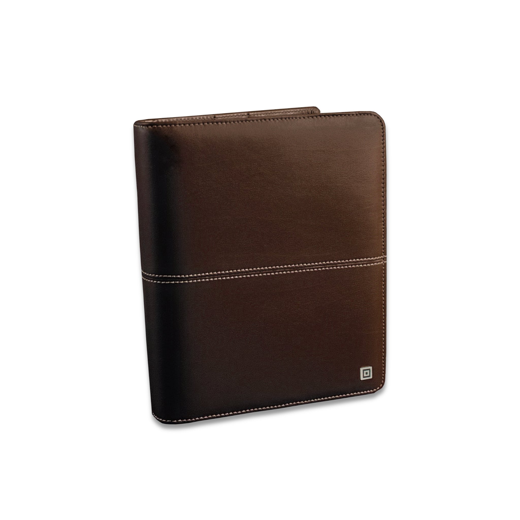 time-system-country-a5-ringbuch-braun-25-mm-leder image 1
