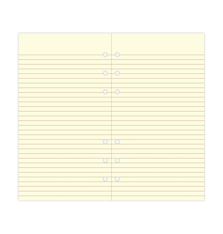 filofax-personal-notizpapier-cotton-cream-liniert-20-blatt image 5