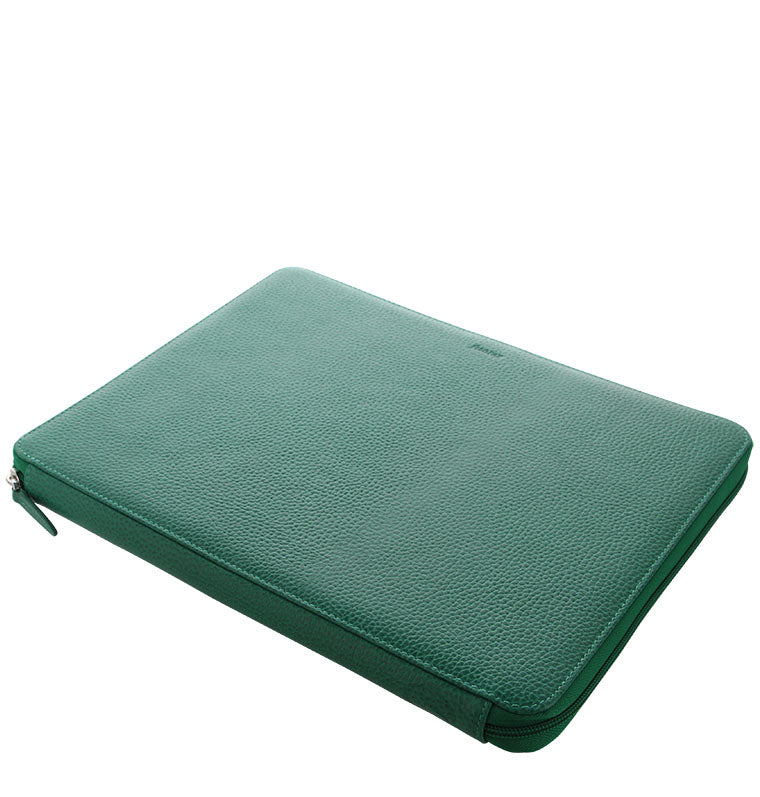 filofax-finsbury-a4-zip-folio-forest-green-leder image 2