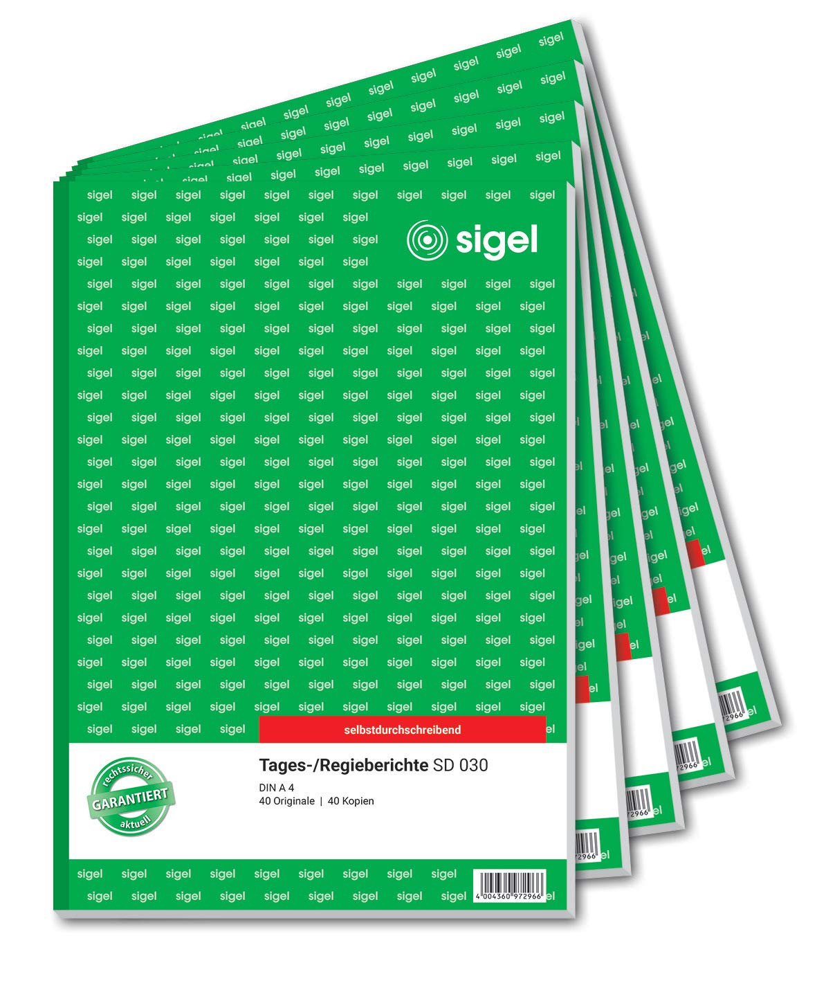 sigel-tagesbericht-regiebericht-a4-2x40-blatt-selbstdurchschreibend image 6