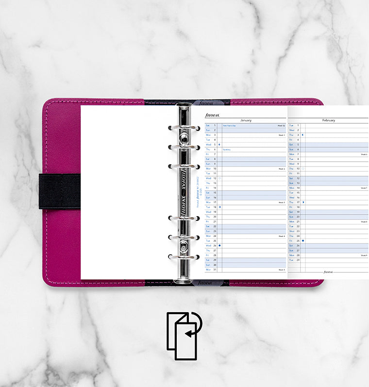 filofax-jahresplaner-2028-personal-leporello-horizontal-englisch image 3