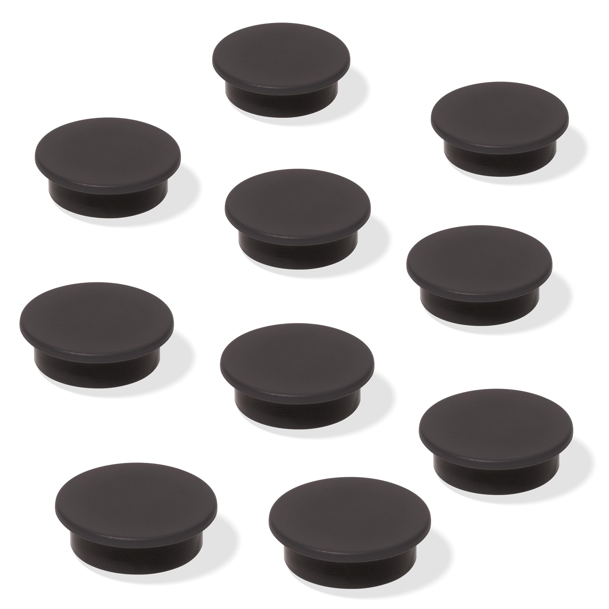 sigel-mu196-runde-magnete-schwarz-25-mm-10-st-ck-f-r-whiteboard image 1