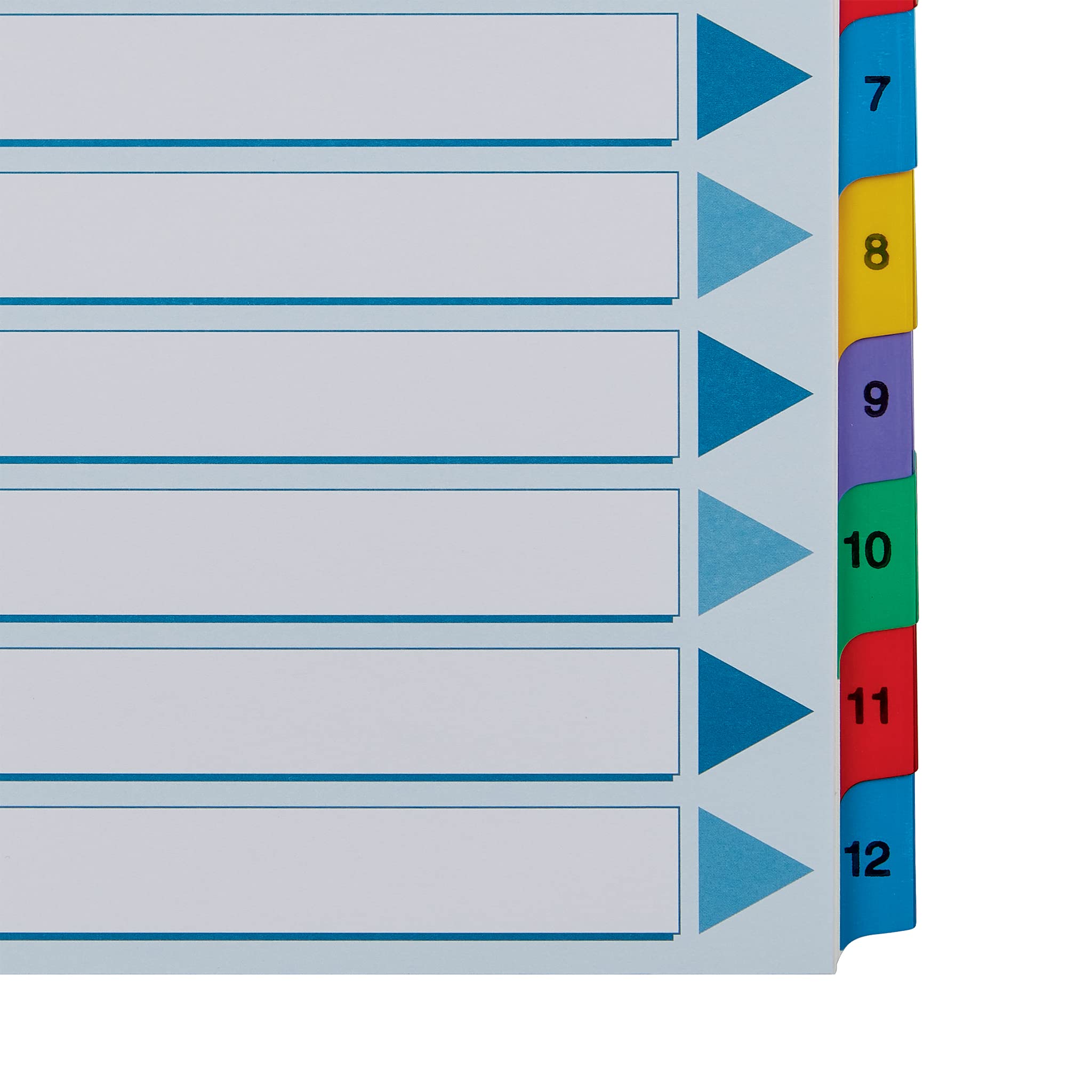 esselte-register-a4-deckblatt-und-12-trennbl-tter-taben-1-12-mylar-verst-rkt-bla image 8