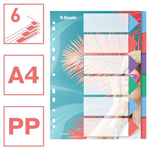 esselte-colour-breeze-a4-registerkarten-1-6-mehrfarbig-f-r-ordner image 8