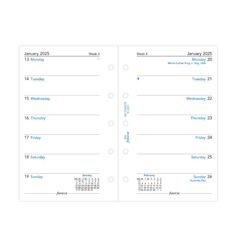 filofax-kalendereinlage-1-woche-auf-1-seite-englisch-mini-2026 image 4