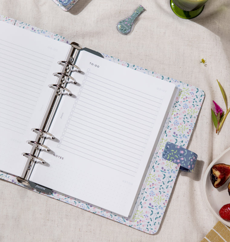 filofax-meadow-a5-organiser-blumen-planer-mit-einlagen image 5