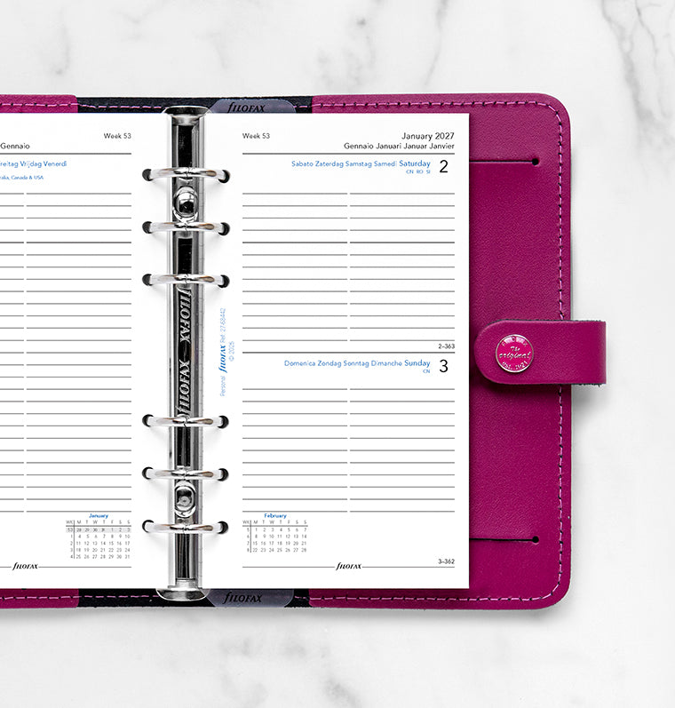 filofax-the-original-kalendereinlage-personal-2027-1-tag-1-seite-multilingual image 2