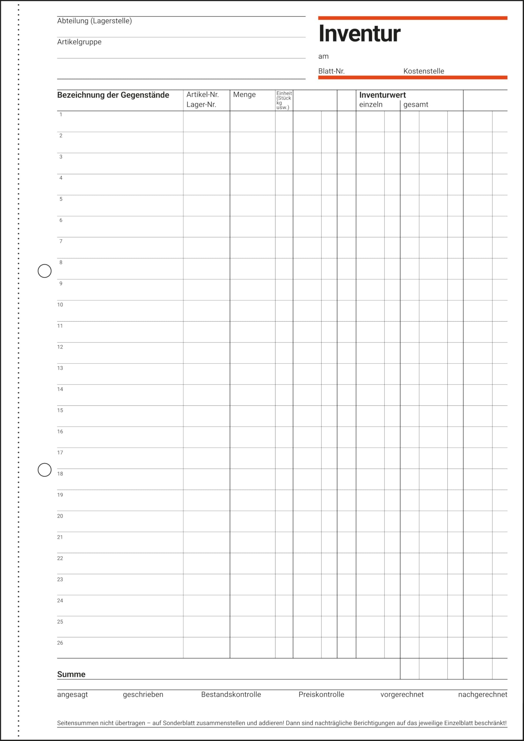 sigel-in415-inventurbuch-a4-50-blatt-nachhaltiges-papier image 2
