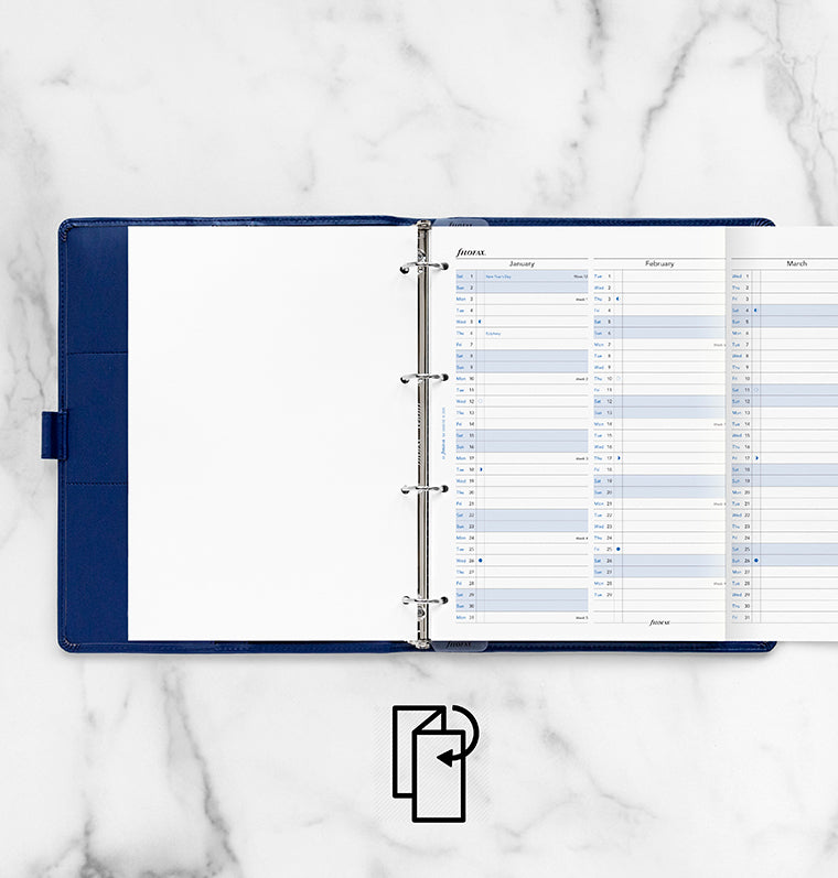 filofax-jahresplaner-englisch-a4-2028-leporello image 3