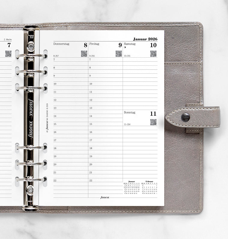 filofax-kalendereinlage-2026-a5-1-woche-2-seiten-deutsch image 2