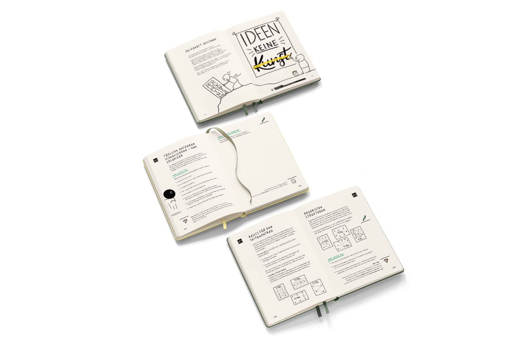 leuchtturm1917-sketchnote-journal-a5-deutsch-olive image 2