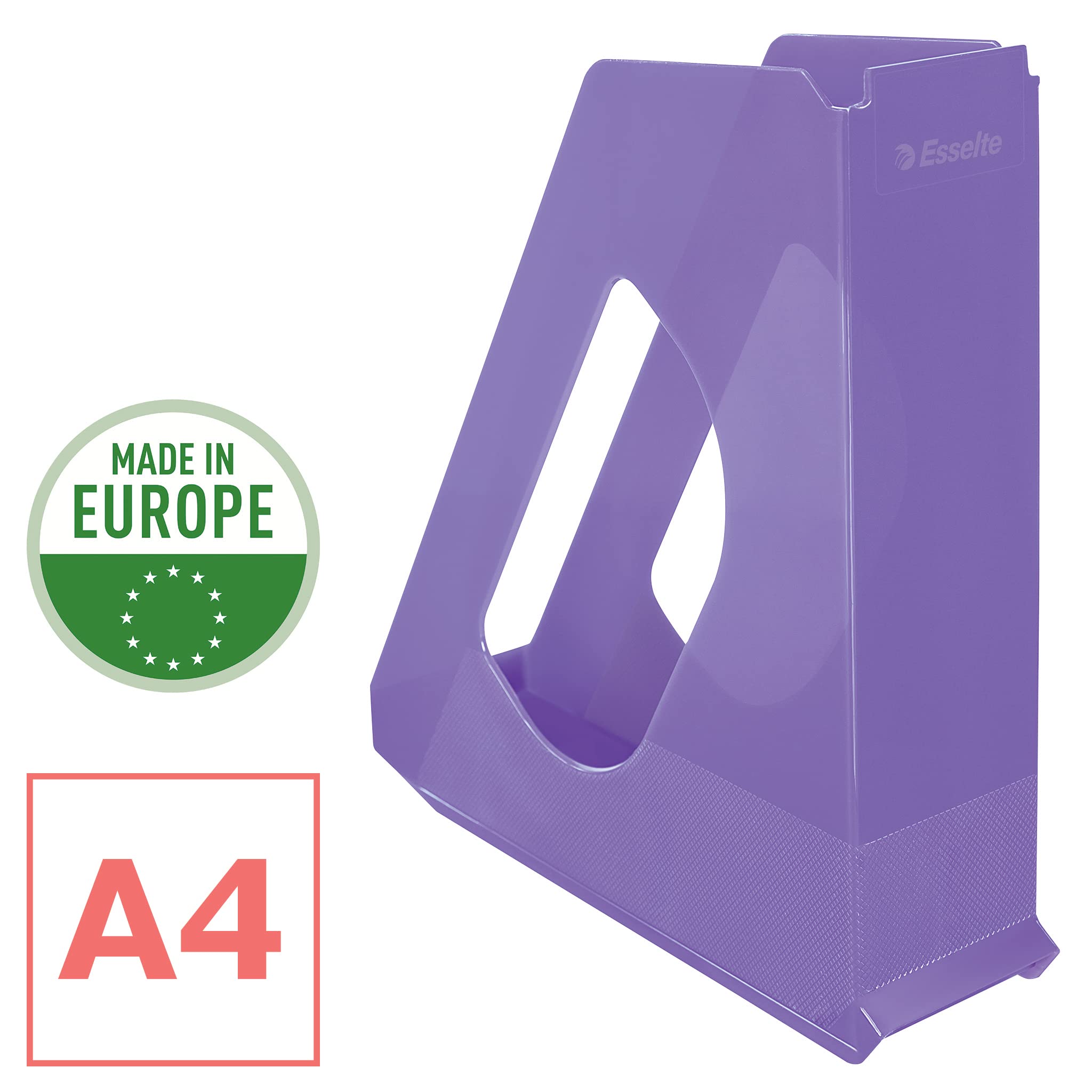esselte-colour-breeze-zeitschriftenordner-a4-stehsammler-lavendel-628456 image 2