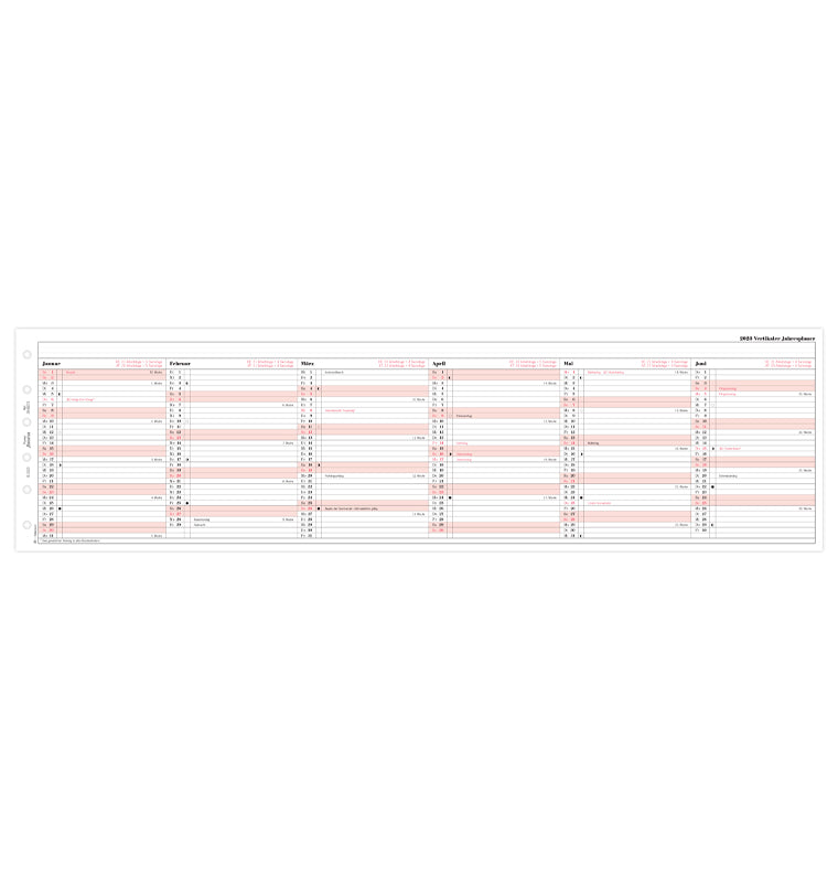 filofax-professional-jahresplaner-deutsch-pocket-2028-leporello-kalendereinlage image 4