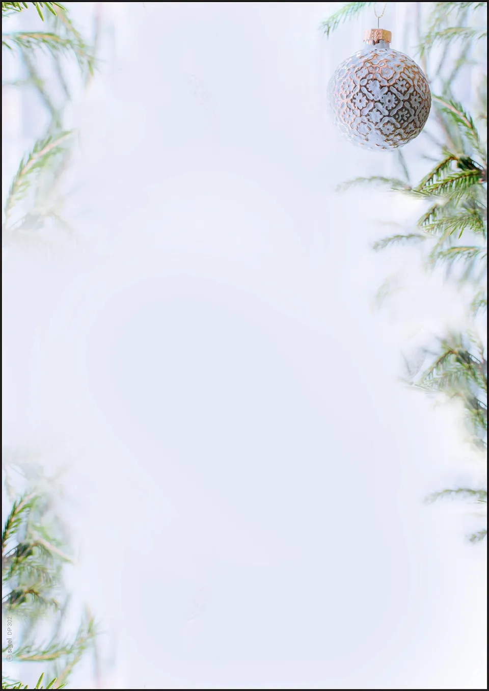 sigel-weihnachtsbriefpapier-winter-mood-a4-100-blatt image 1