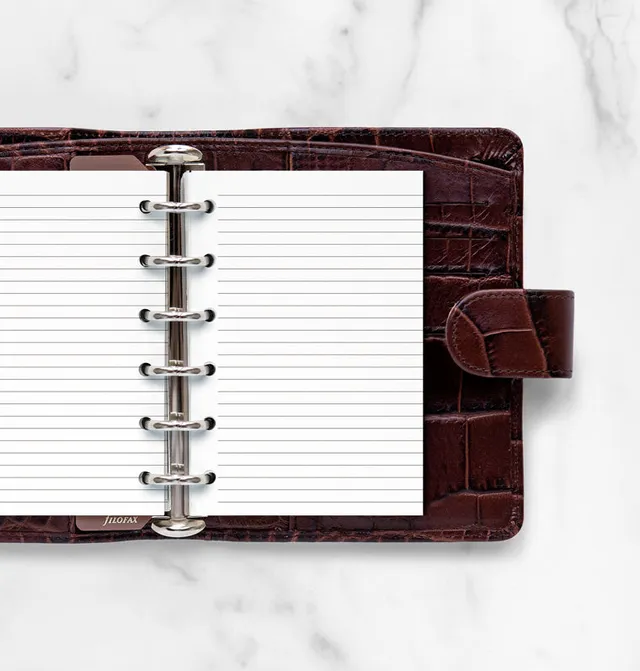 filofax-notizblock-wei-liniert-pocket-40-blatt image 1