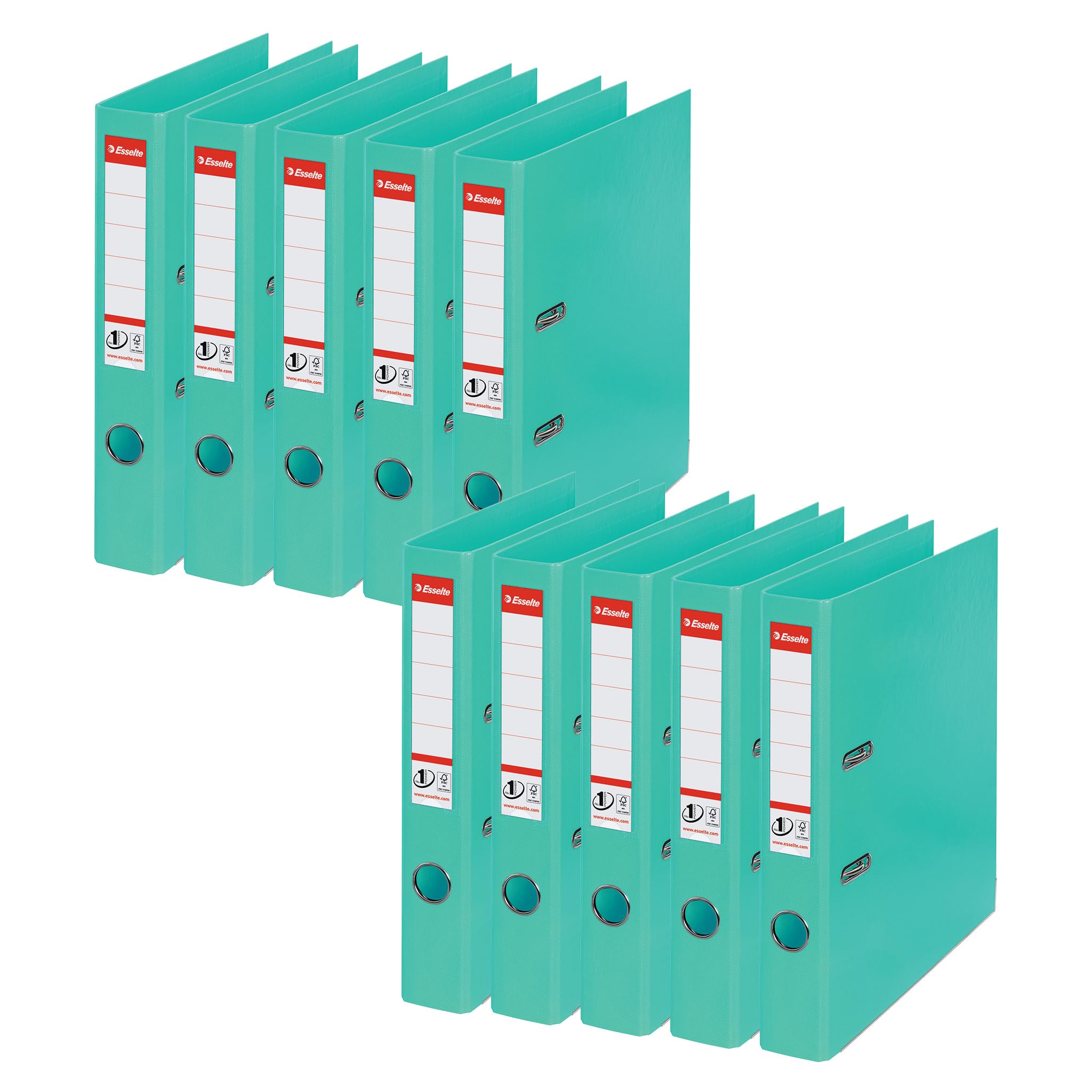 esselte-no-1-ordner-a4-75-mm-kunststoff-grau-811380 image 7