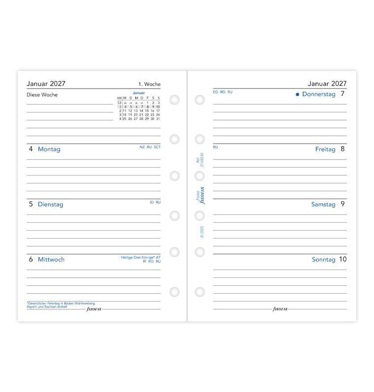 filofax-kalendereinlage-pocket-2027-1-woche-2-seiten-deutsch image 4