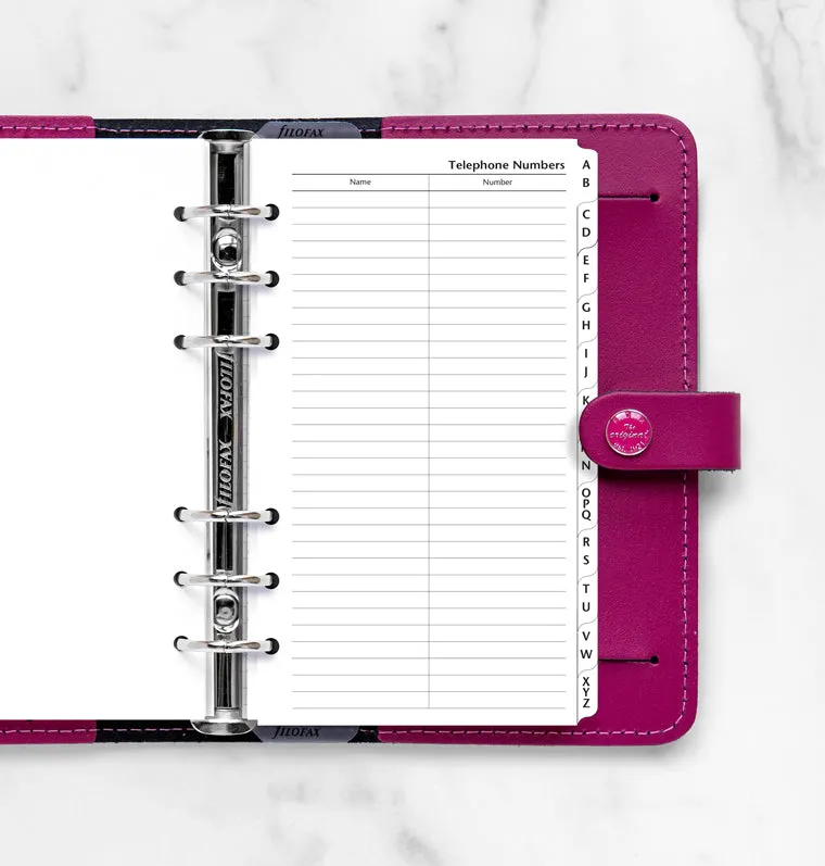 filofax-a-z-register-wei-personal-organiser-einlage image 1