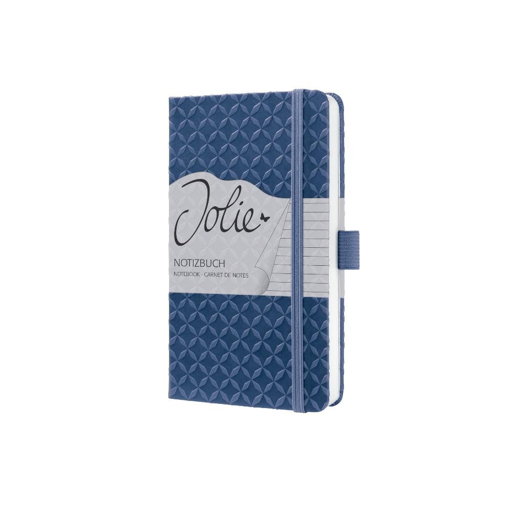 sigel-notizbuch-jolie-a6-liniert-tagebuch-dunkelblau-hardcover image 7