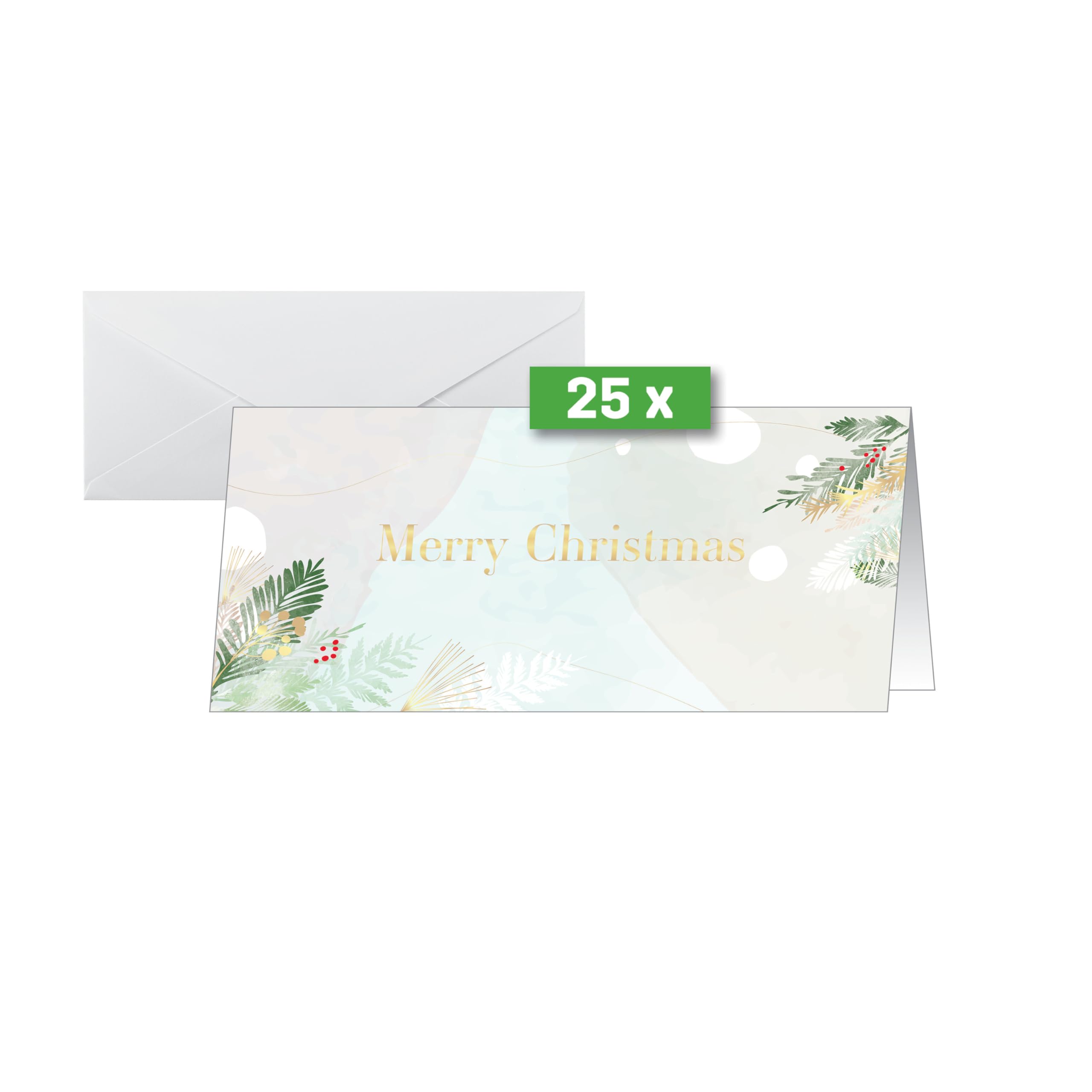 sigel-premium-weihnachtskarten-glamorous-christmas-din-lang-10-st-ck image 7