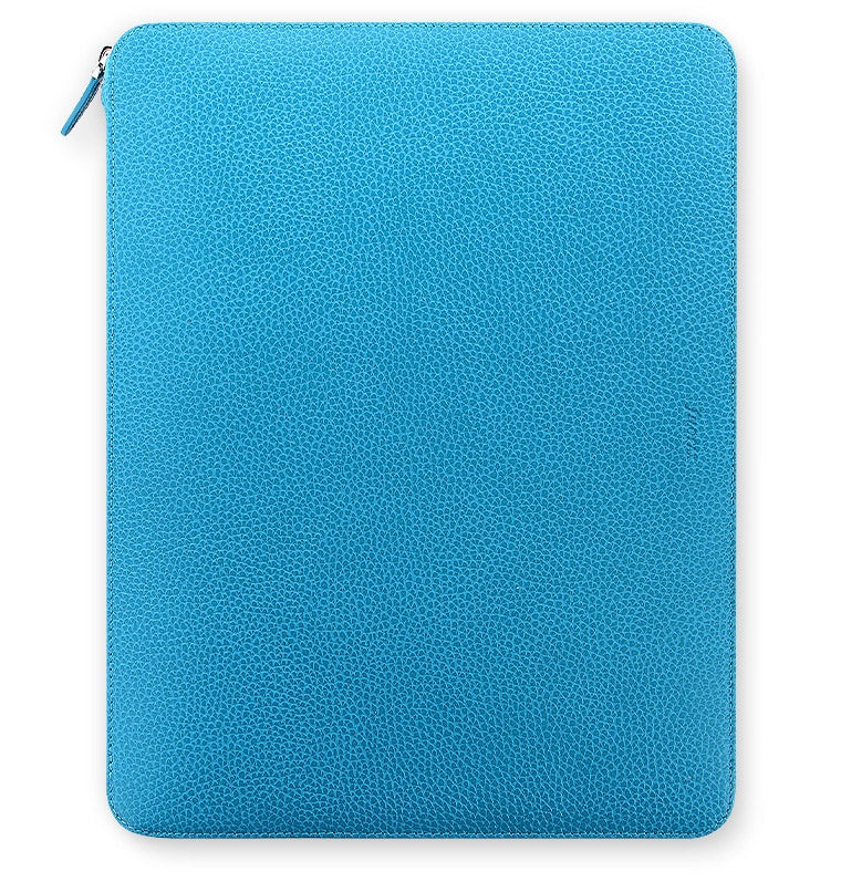 filofax-finsbury-a4-zip-folio-aqua-aus-leder image 1