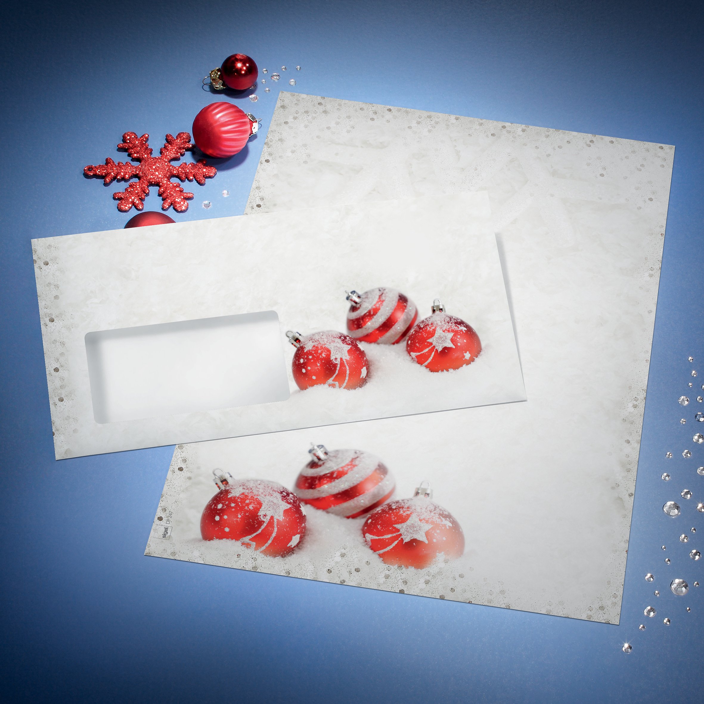 sigel-weihnachtsbriefpapier-winter-flair-a4-90g-100-blatt image 7