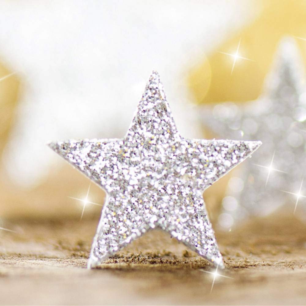 sigel-weihnachtsbriefpapier-glitter-stars-a4-90-g-m-100-blatt image 2