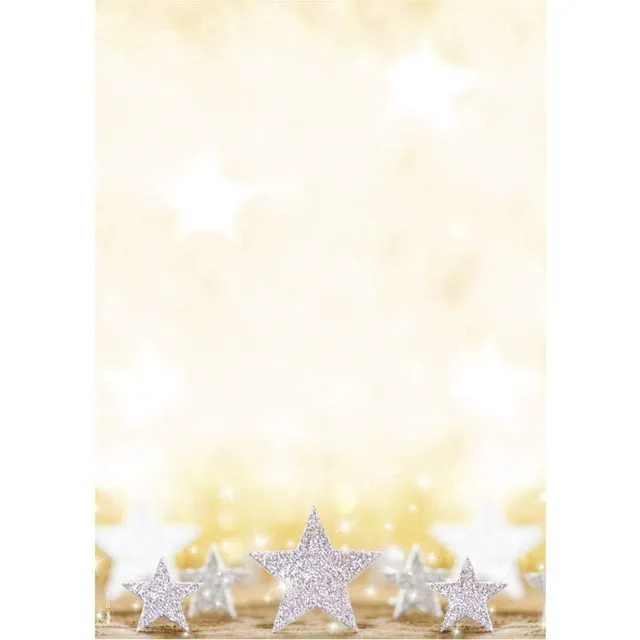 sigel-weihnachtsbriefpapier-glitter-stars-a4-90-g-m-100-blatt image 1