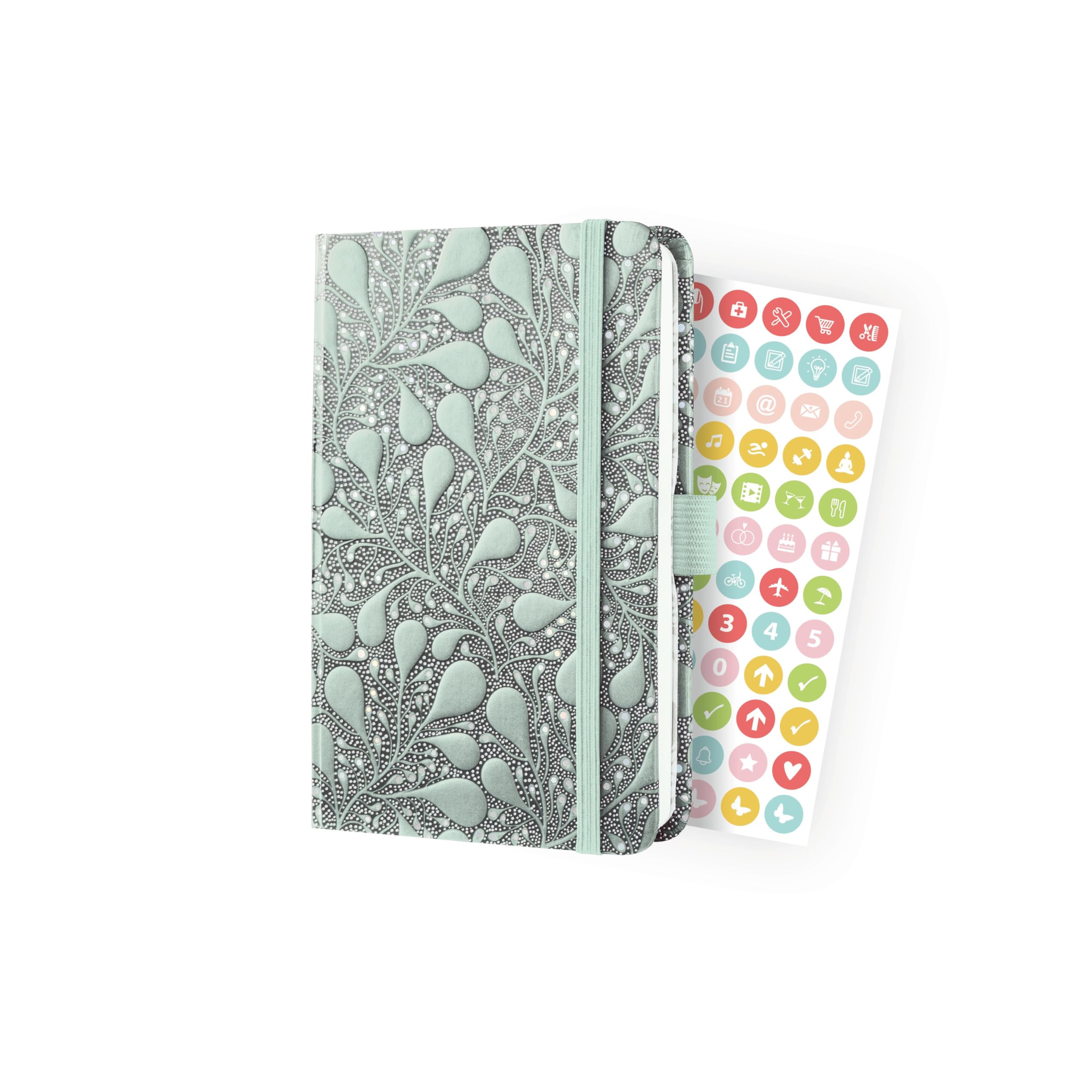 sigel-jolie-wochenbuchkalender-2027-enchanted-nature-a6-hellgr-n-hardcover image 5