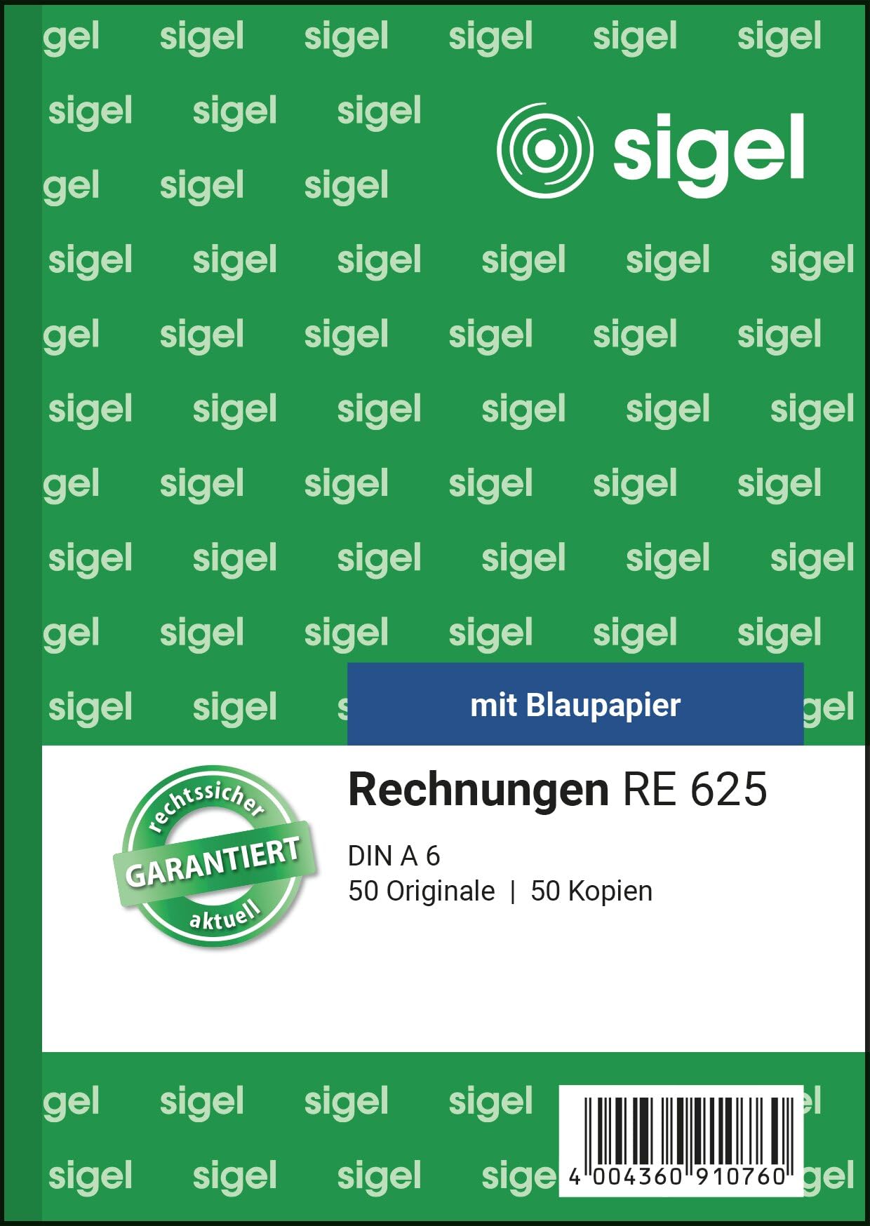 sigel-rechnungsblock-a6-2x50-blatt-mit-blaupapier image 1