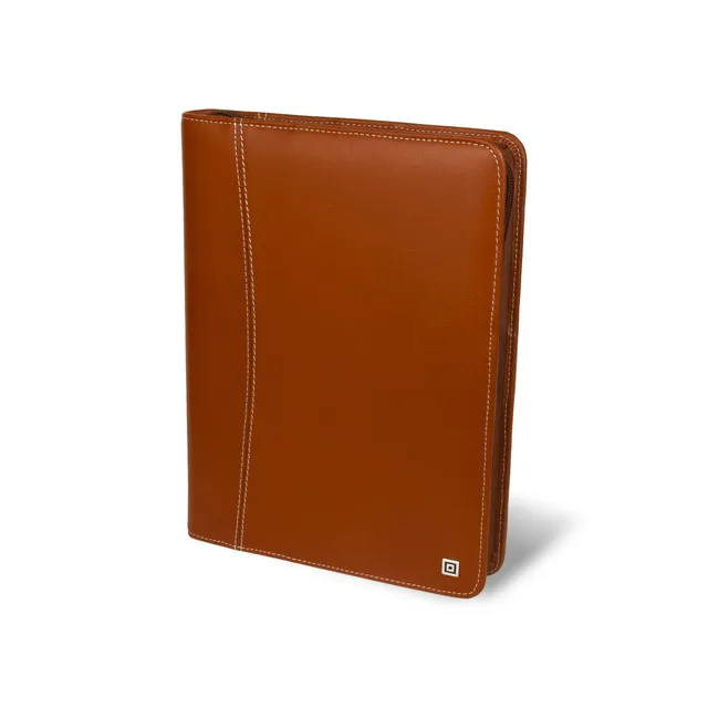 time-system-montana-a5-ringbuch-25-mm-braun-mit-rei-verschluss-italienisches-led image 1