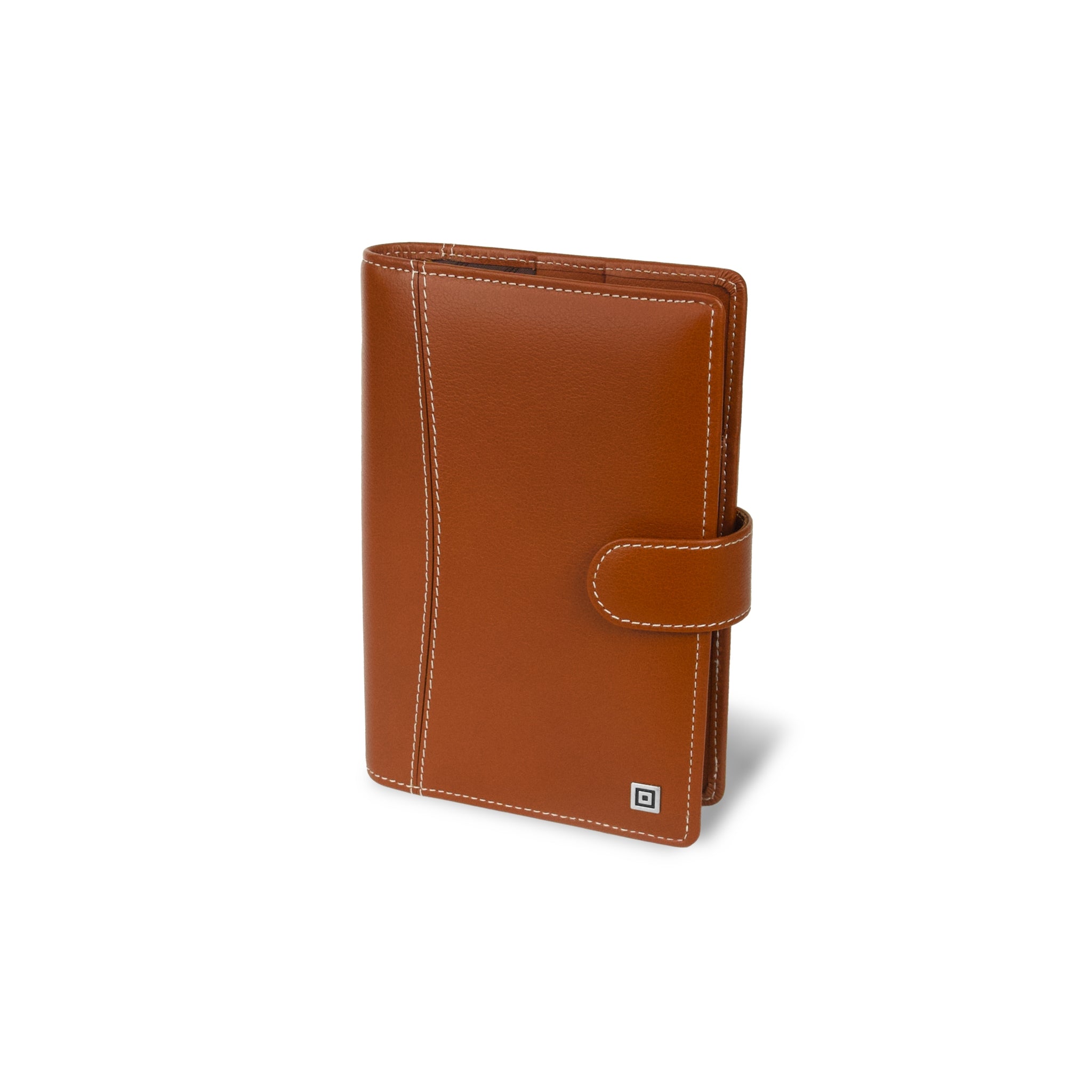 time-system-compact-montana-braun-ringbuch-mit-verschlusslasche-italienisches-le image 1