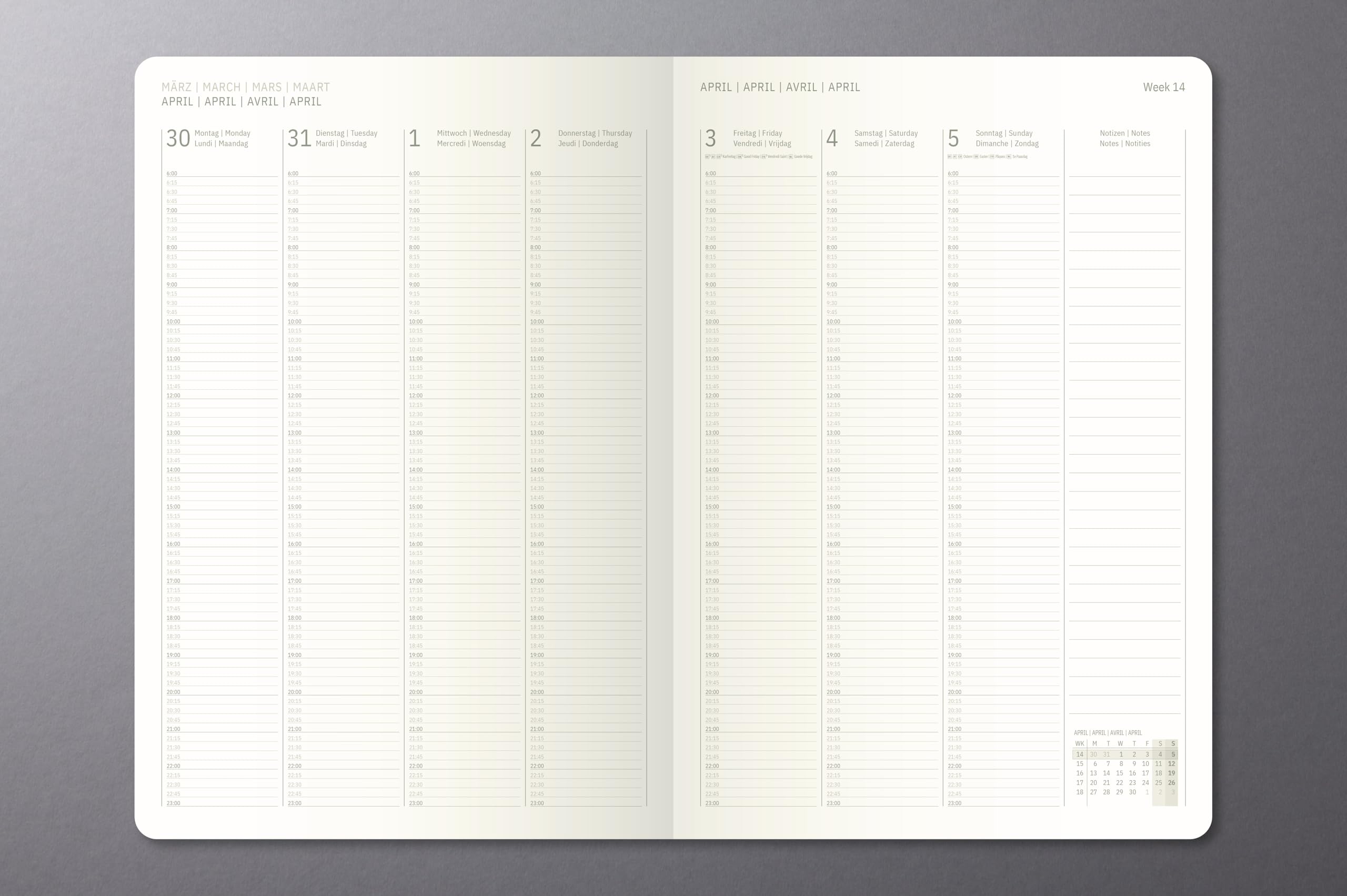 sigel-conceptum-planungsbuch-2027-a4-wochenplaner-vertikal-schwarz image 2