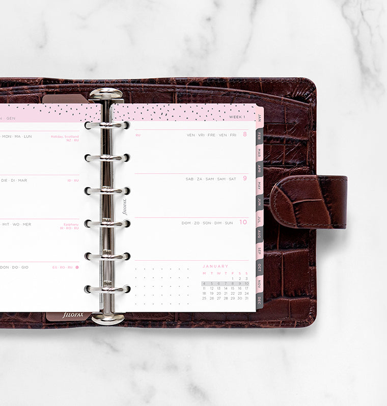 filofax-confetti-kalendereinlage-1-woche-2-seiten-pocket-2027 image 2