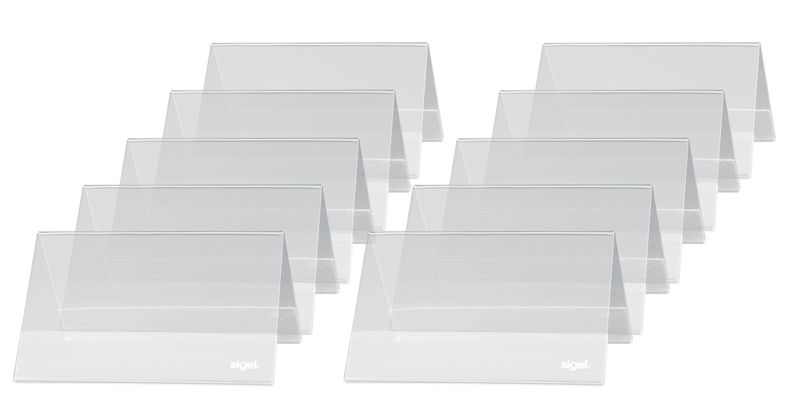 sigel-tischaufsteller-dachform-namensschild-24-x-9-cm-5er-pack image 4