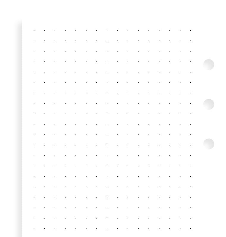 filofax-dotted-journal-personal-refill-punktkarierte-organiser-einlage image 4