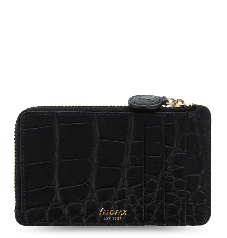 filofax-classic-croc-kartenh-lle-mit-zip-italienisches-kalbsleder image 1