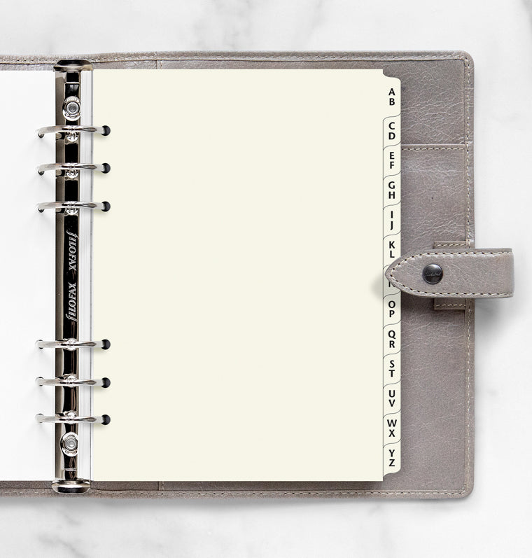filofax-a5-register-a-z-cream-mit-verst-rkten-tabs image 3