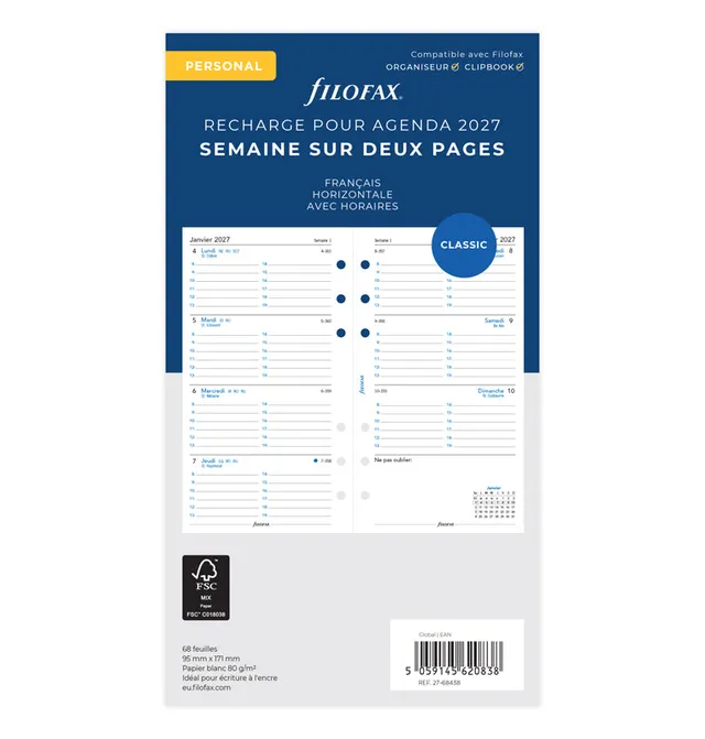 filofax-kalendereinlage-2027-personal-1-woche-2-seiten-franz-sisch image 1