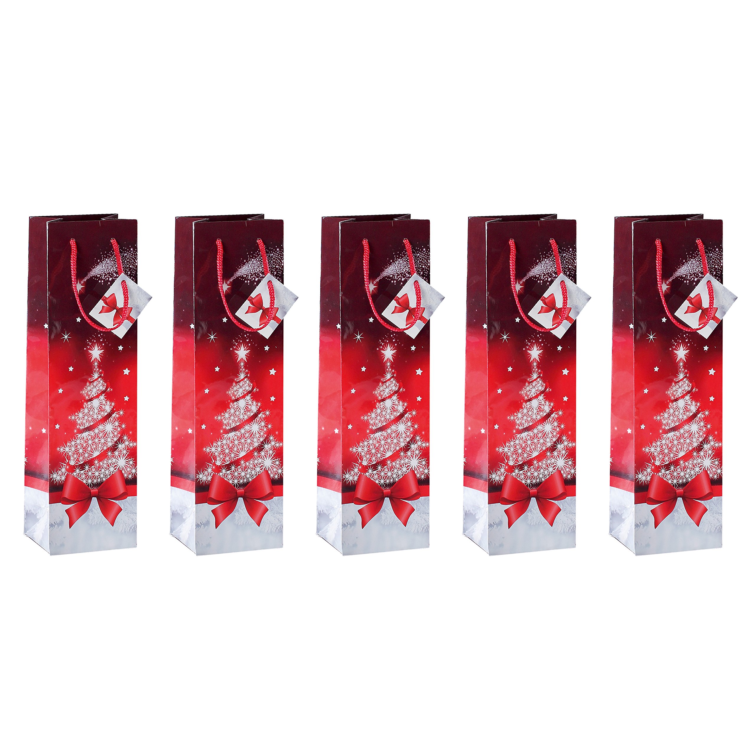 sigel-papier-geschenkt-ten-gro-sparkling-tree-33-x-26-cm-5er-set image 5